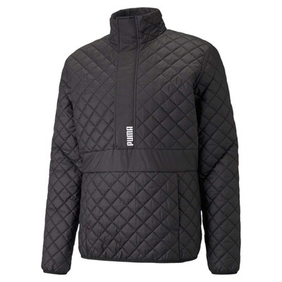

Мужская черная повседневная верхняя одежда Puma Padded Half Zip Pullover 587714-01, Черный, Puma Padded Half Zip Pullover