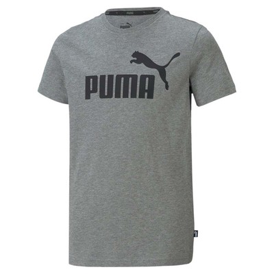 

Puma Essentials Logo Футболка с круглым вырезом и короткими рукавами Мужские серые повседневные топы 586960-, Grey, Puma Essentials Logo Crew Neck Short Sleeve TShirt