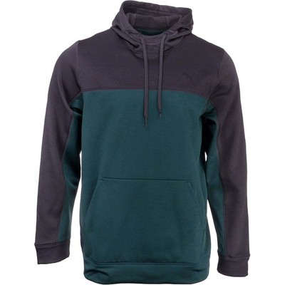 

Puma Action Fleece Pullover Hoodie Mens Размер  Повседневная спортивная верхняя одежда 839934, Black;green, Puma Action Fleece Pullover Hoodie