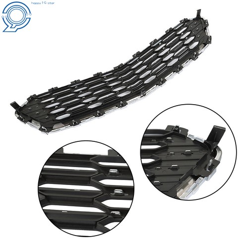 Front Upper and Lower Grille 2pcs For 2016-2018 Chevrolet Cruze Sedan