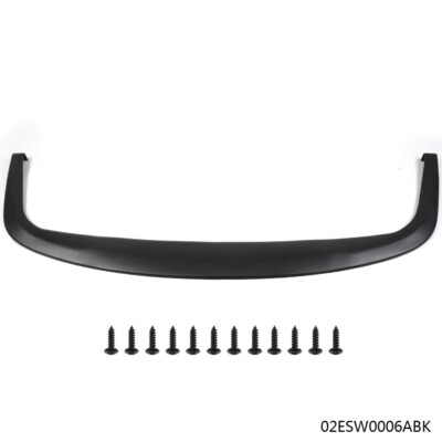 Universal CS Style 67''x 24'' Front Bumper Lip Splitter Chin Spoiler Under Panel