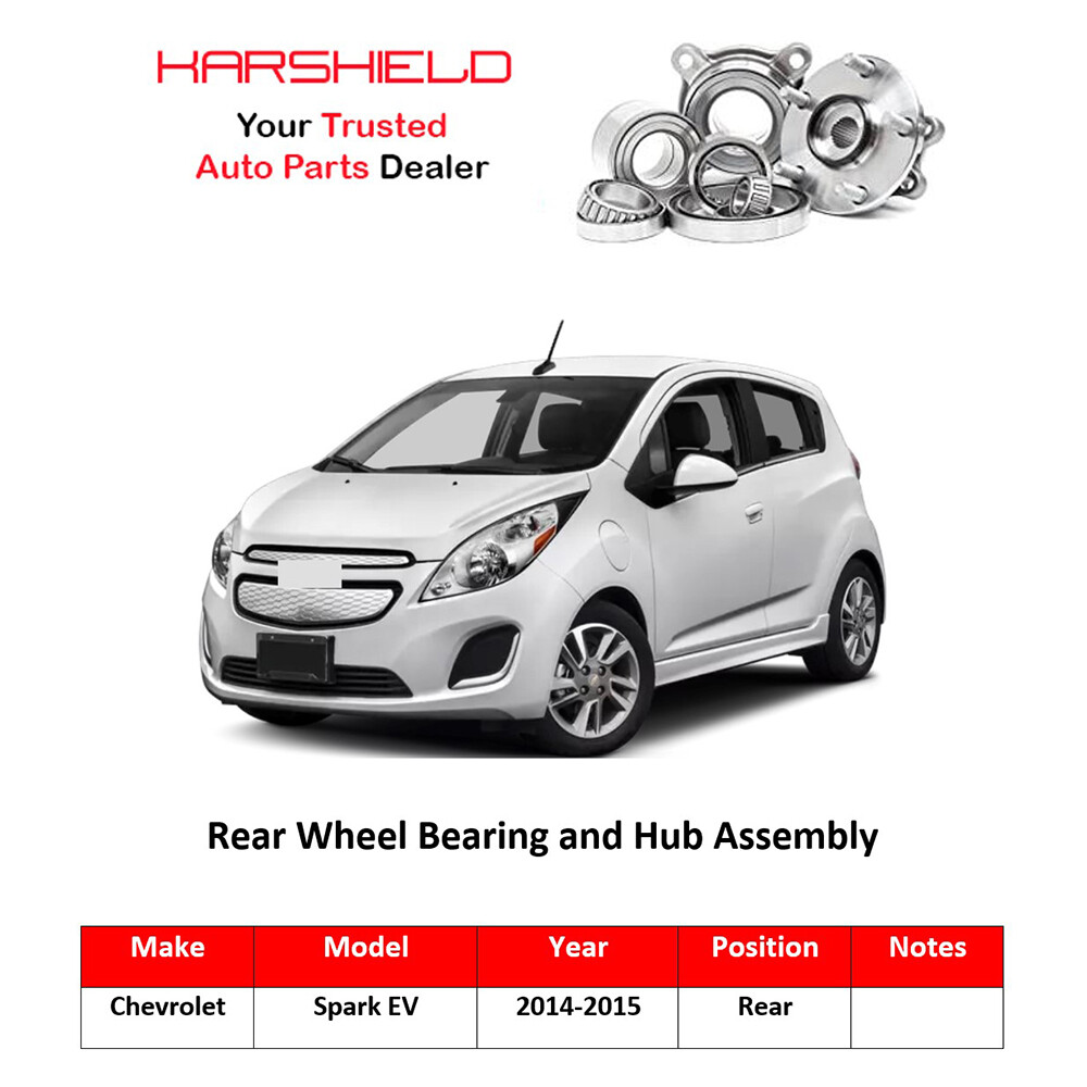 512515 Rear L/R Wheel Bearing Hub Assembly for 2014 2015 Chevrolet Spark EV - Picture 6 of 12