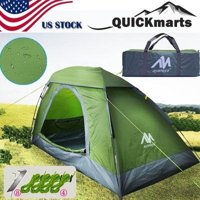 Portable Camping Tent 1 Person Ultralight Waterproof Outdoor Hiking Backpacking