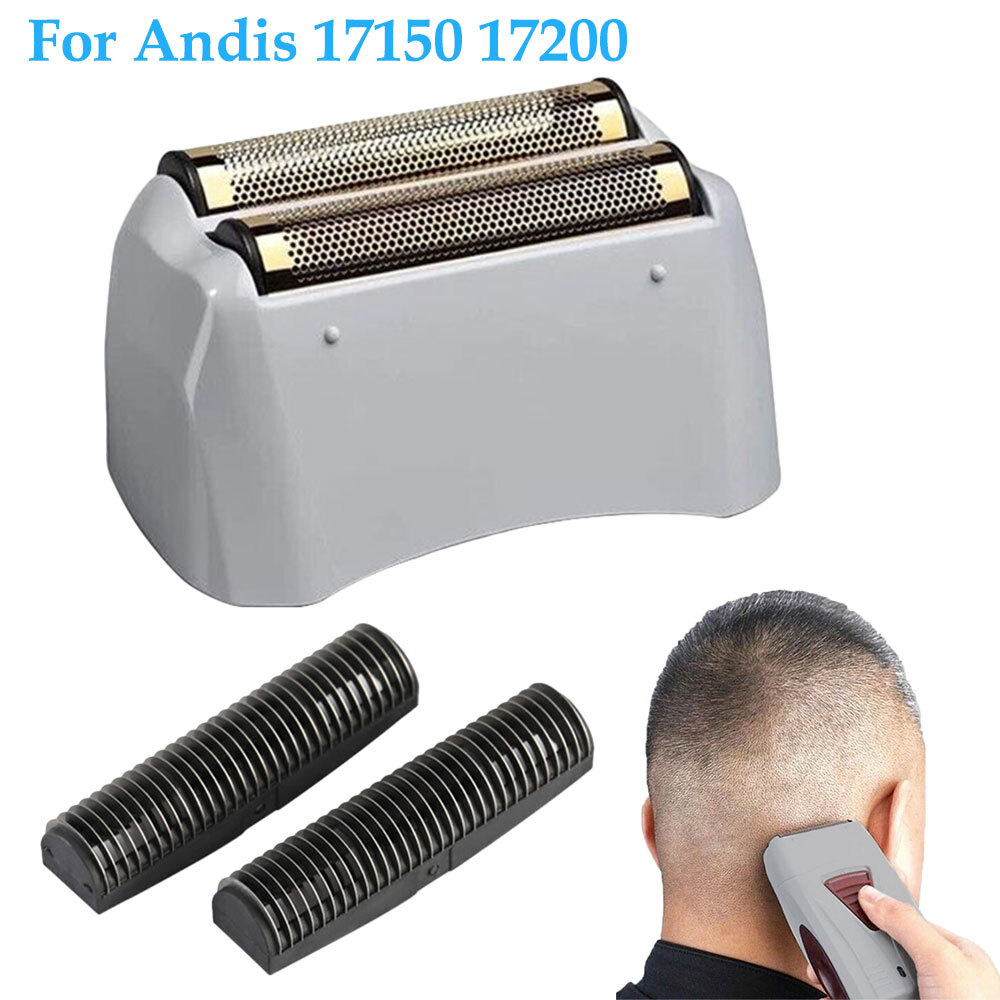 Andis Shaver Replacement Foil Head Cutters Set & Gold Titani