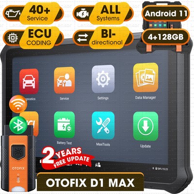 OTOFIX D1 MAX Bidirectional OBD2 Scanner Full System Diagnostic Tool key Coding