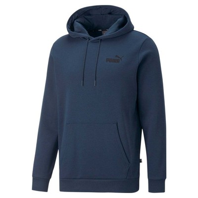 

Puma Ess Small Logo Pullover Hoodie Mens Размер  Повседневная спортивная верхняя одежда 67216, Синий, Puma Ess Small Logo Pullover Hoodie