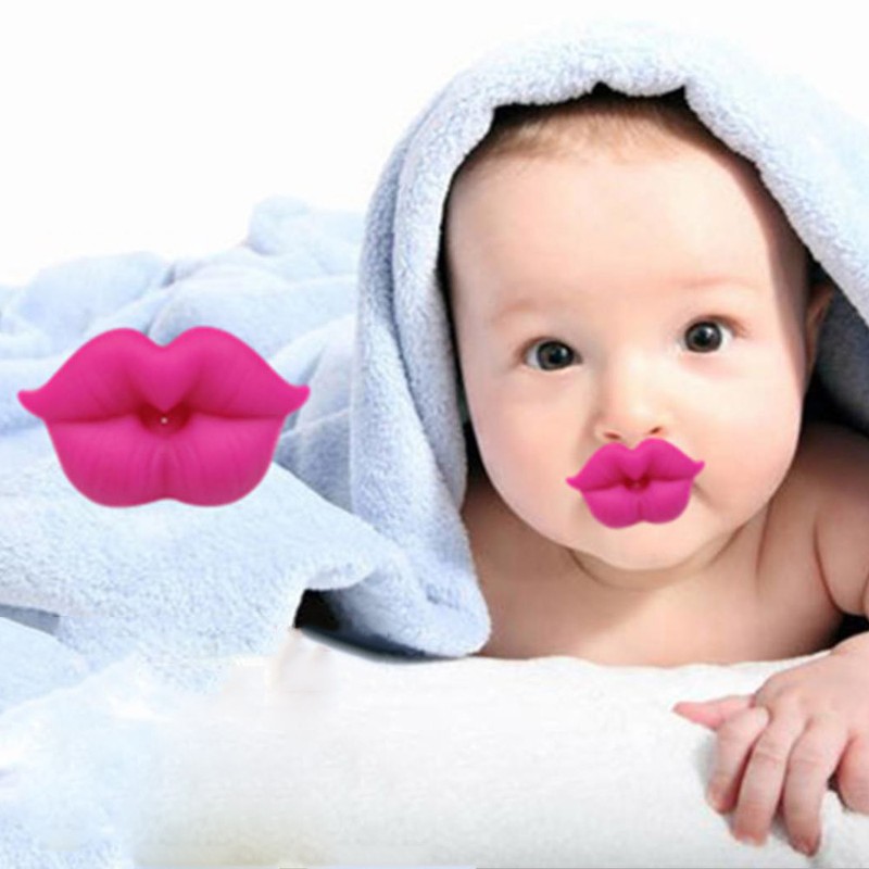 1 Piece Stylish Mustache Silicone Baby Infant Pacifier Orthodontic Nipples Dummy