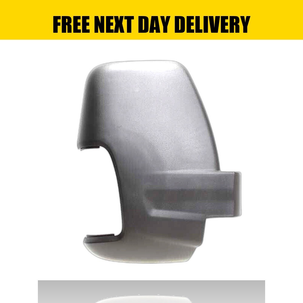 FIT FORD TRANSIT 2014- ON DOOR WING MIRROR BLACK COVER LH LEFT SIDE N.S