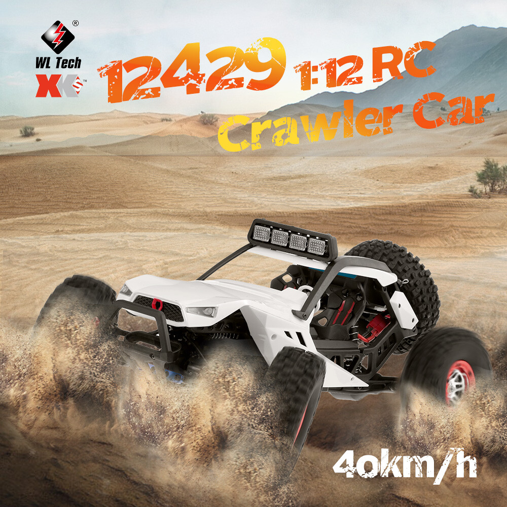 Crawler 40km/h 4wd 2.4g Electric Car With Head Light