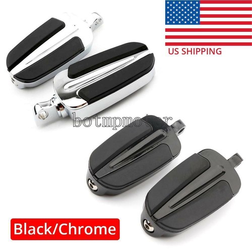 Motorcycle Bike Foot Pegs Pedal for Harley-Davidson Road King Electra Glide FLHT
