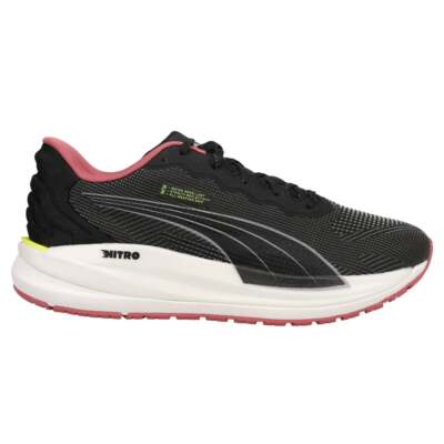 

Женские черные кроссовки Puma Magnify Nitro Wtr Running, спортивная обувь 195308-01, Черный, Puma Magnify Nitro Wtr Running