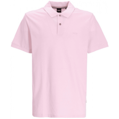 Hugo Boss Pallas Cotton Pink Polo Shirt eBay