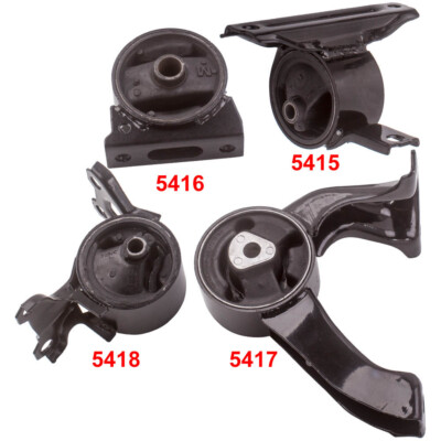4pcs Motor & Trans Mount for Jeep Compass Patriot 2.4L 2.0L 2007-2016 A5416 5415