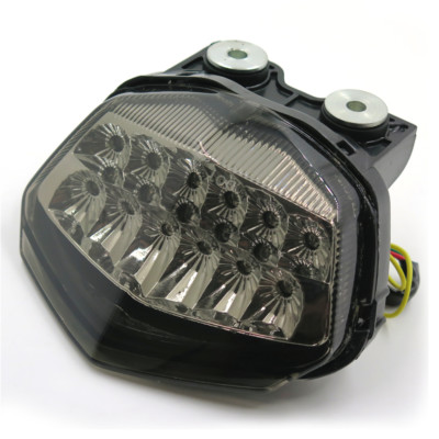 Led Tail Light Brake Turn Signals For Kawasaki Ninja Zx250R 2008 2009 2010 Smoke