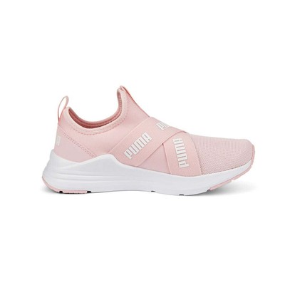 

Кроссовки Puma Wired Run Slip On Youth Girls, размер 5,5 м, повседневная обувь 38199307, Розовый, Puma Wired Run Slip On Youth