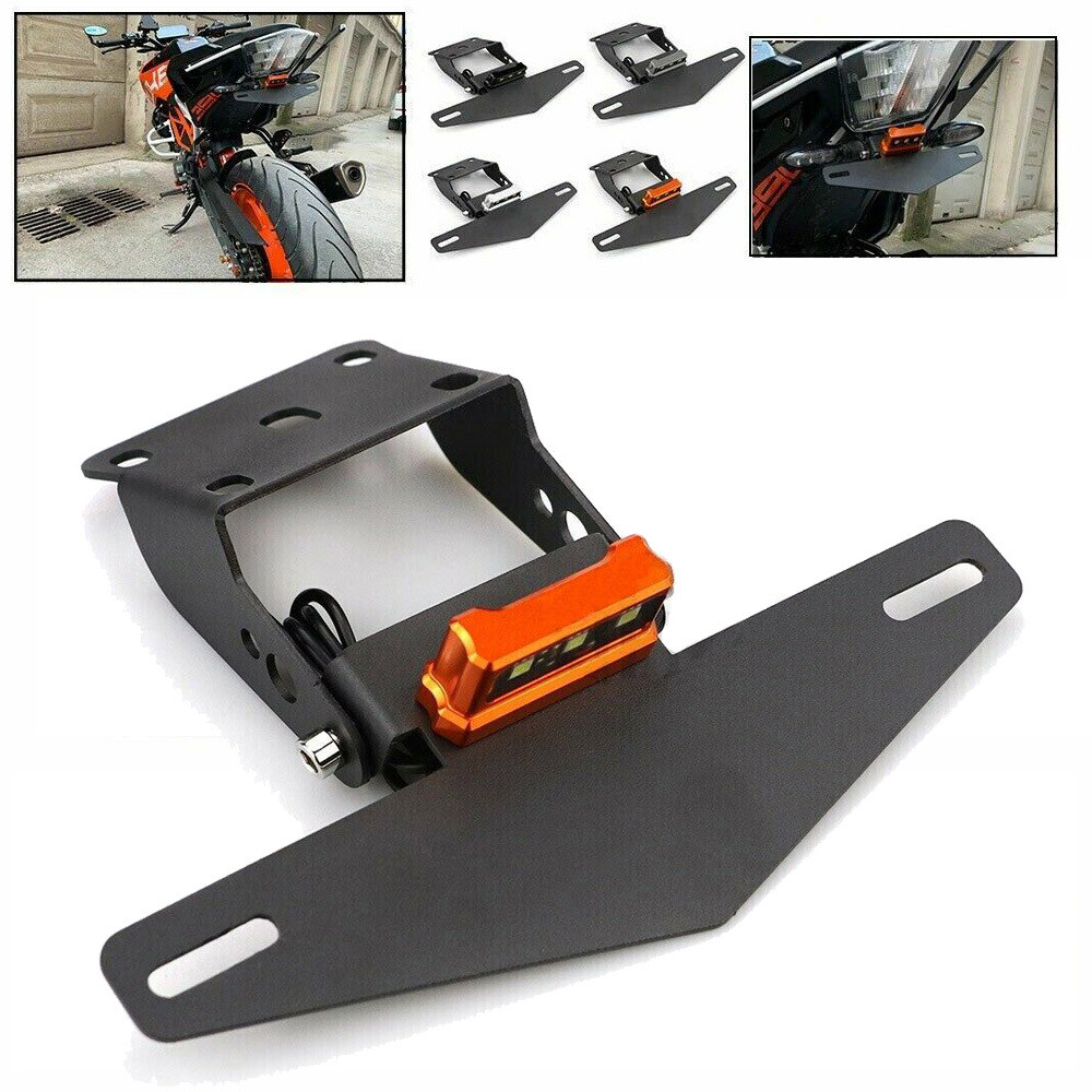オーダー専用ページ Tail License Plate Holder Bracket With LED Lamp Fit For KTM