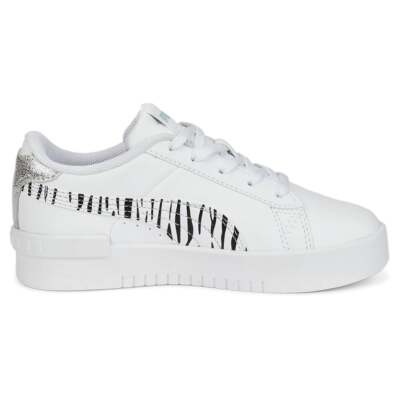 

Puma Jada Roar Lace Up Youth Girls Белые кроссовки Повседневная обувь 386192-01, Белый, Puma Jada Roar Lace Up Youth