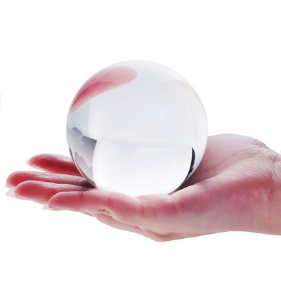 Clear Acrylic Juggling Ball 4'' - 100mm Great for Beginners, isolations, body ...