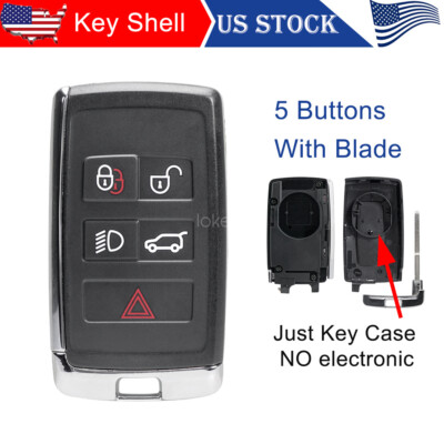 Smart Remote Key Shell Case for Land Rover Range Rover Discovery 2018 2019 Fob