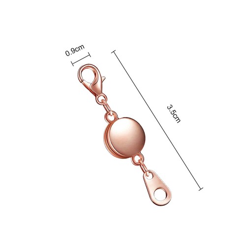 Jewelry Strong Magnetic Lobster Clasp Extender Hooks Closure Clasp For Necklace 