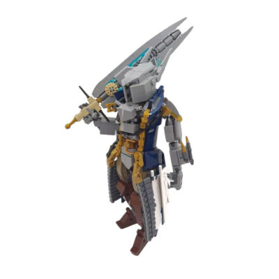 Mecha Knight with Claymore Building Blocks Set for Mecha MOC Brick Toy Kids Gift