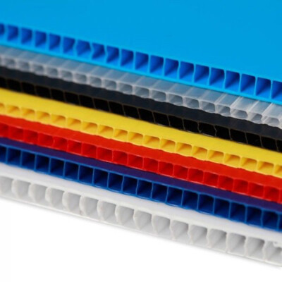 Corrugated Plastic Sign Blank Short Flute 4mm 24