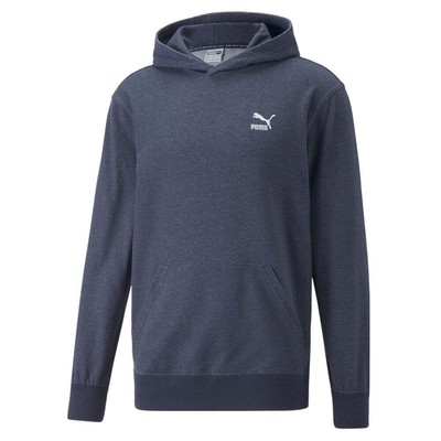 

Puma Classics Soft Ink Logo Hoodie Мужские синие пальто Куртки Верхняя одежда 53736997, Синий, Puma Classics Soft Ink Logo Hoodie