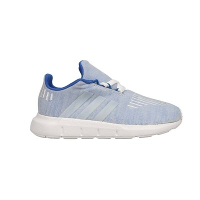 

Синие кроссовки adidas Swift Run на шнуровке для малышей и мальчиков, повседневная обувь EG9077, Синий, adidas Swift Run Lace Up Toddler