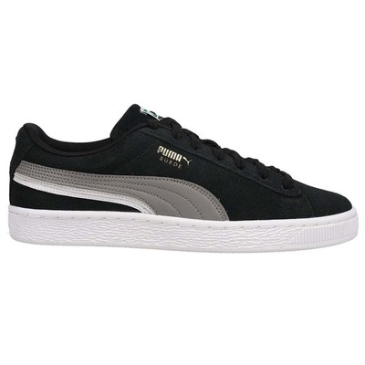 

Повседневная обувь Puma Suede Triplex Lace Up Youth Boys Black Sneakers 382685-01, Черный, Puma Suede Triplex Lace Up Youth