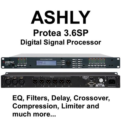 ASHLY PROTEA 3.6SP Professional Multiple Digital Processor