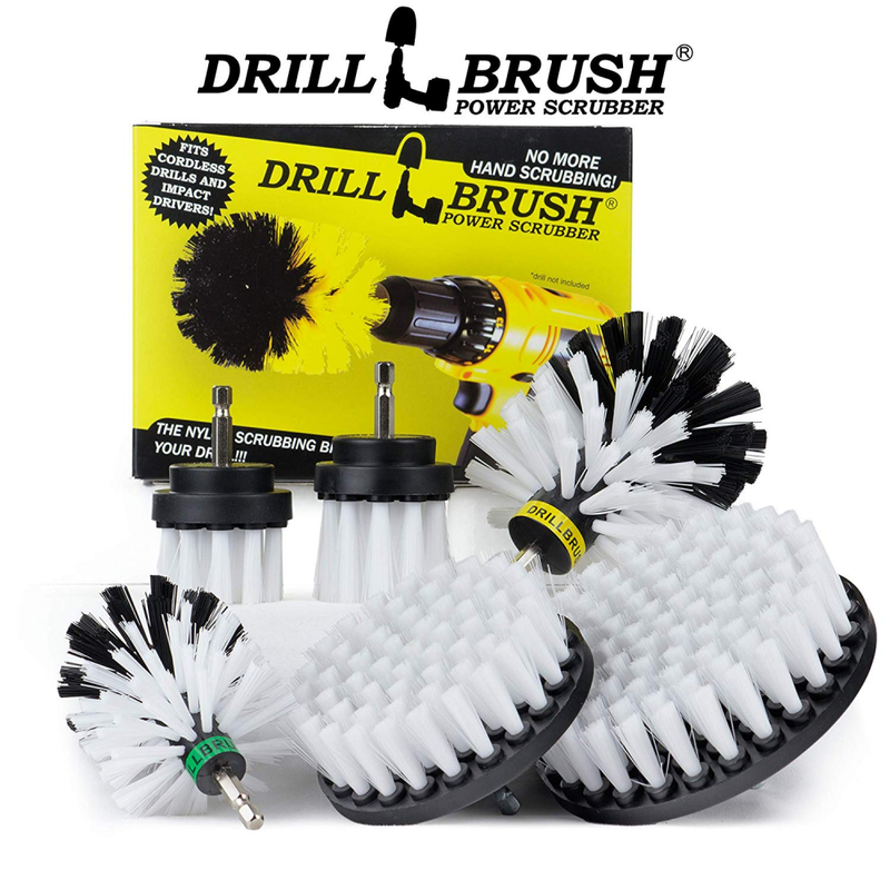 Drill Brush Ultimate Car Wash Kit Cleaning Supplies Truck Wheel