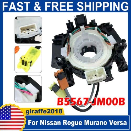 Clock Spring Spiral Cable Fits for Nissan Rogue Murano Versa B5567-JM00B zk