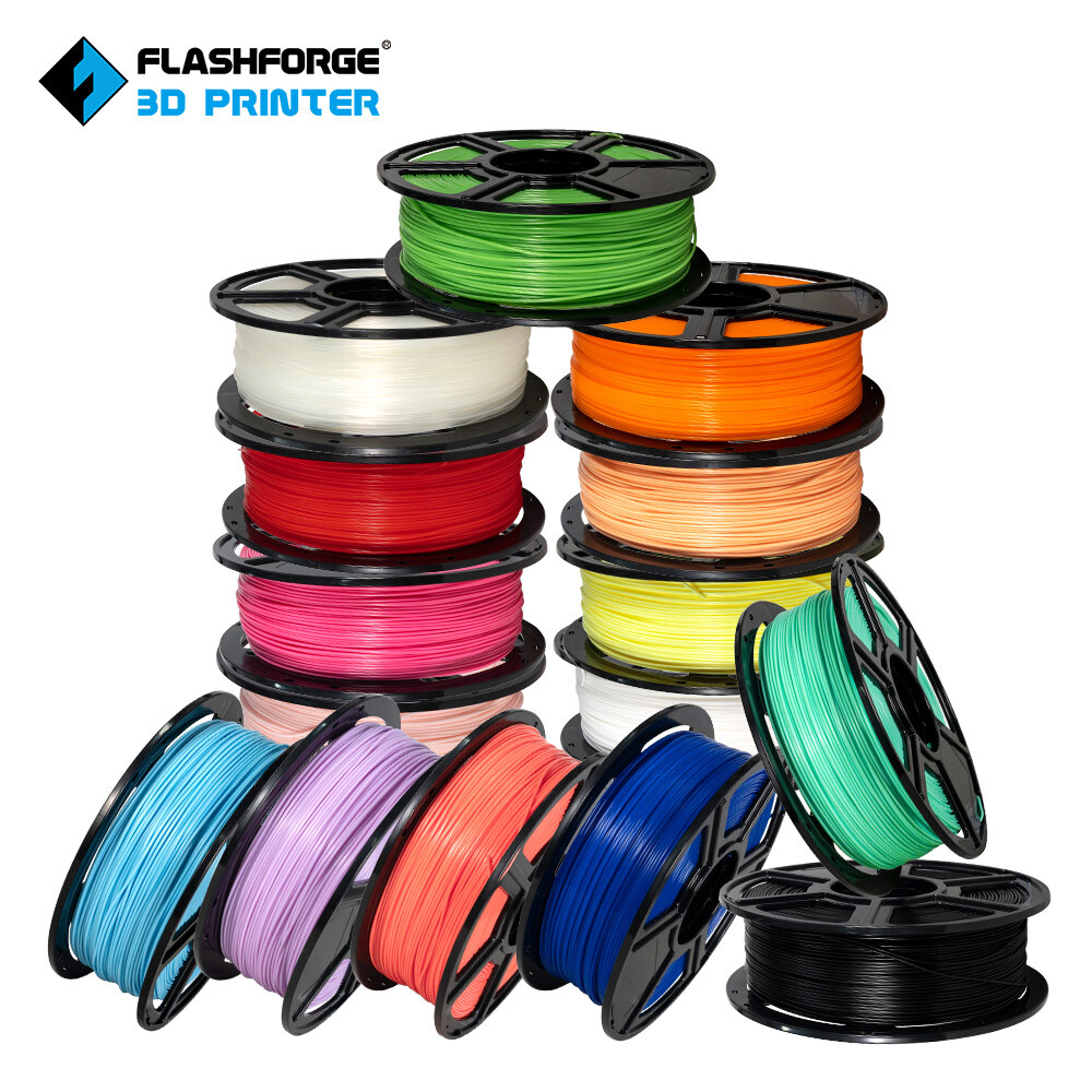 Flashforge 3D Printer Filament PLA 1.75mm 0.5kg/1kg Spool
