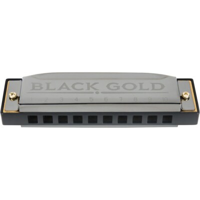 Silver Creek Black Gold Harmonica  E