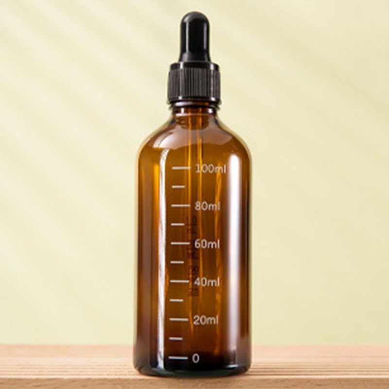 Dropper Bottles with Scale 5ml-100ml Glass Pipette Bottle Refillable Bottles US