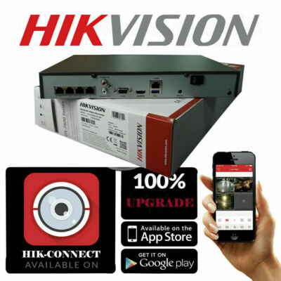 Hikvision Compatible 4K 8MP 4CH 4POE Security Camera System PTZ 18x Zoom IPC Lot