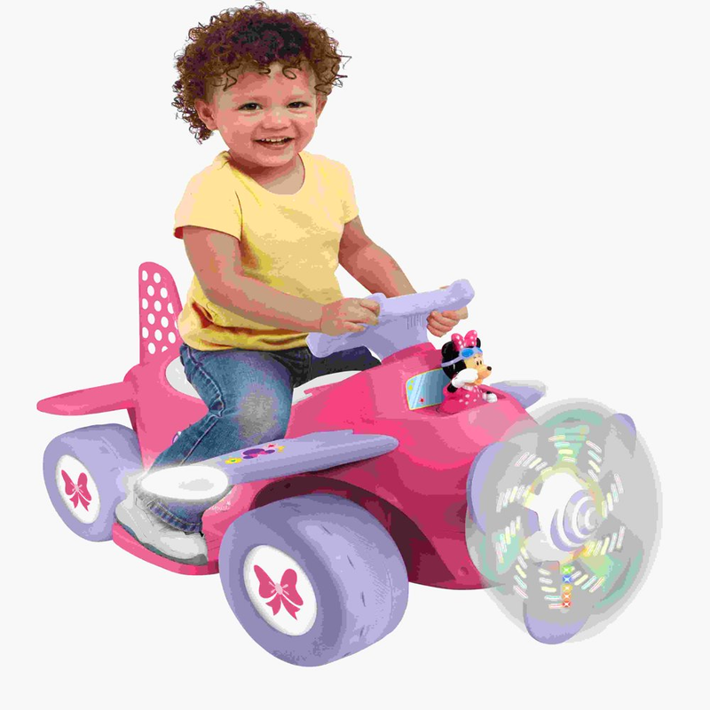 Disney Minnie 6-Volt Powered Plane Ride On Kids New Toy Gift
