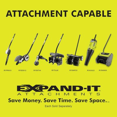 RYOBI Trimmer/Edger 40V Cordless Bump Attachment Capable 4.0 Ah Battery Charger