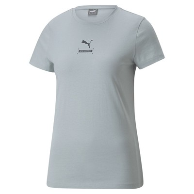 Футболка с круглым вырезом и коротким рукавом с логотипом Puma Better, женские повседневные топы размера M, 67004