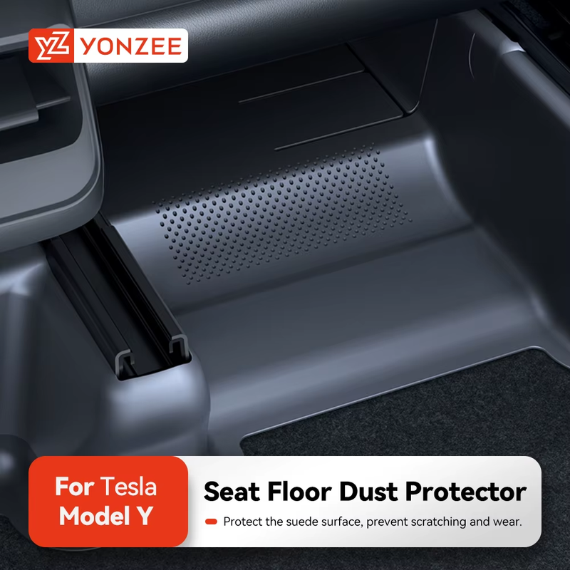 YZ TPE Under Seat Corner Guard For Tesla Model Y Juniper 2025 Protector Rear Sea