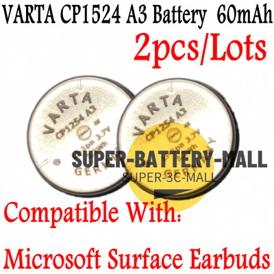 2pcs/Lots CP1254 A3 Battery For Microsoft Surface Earbuds & Samsung Galaxy Buds