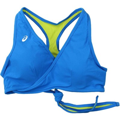 

ASICS Keli Volleyball Bikini Top Women Blue Athletic Casual BV2154-4586, Синий