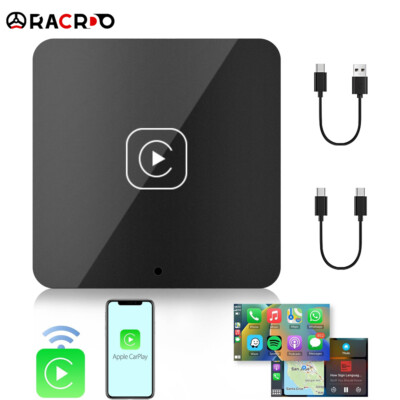 USB Wireless CarPlay Adapter Dongle AI BOX For Apple iOS Car Auto Navigation US