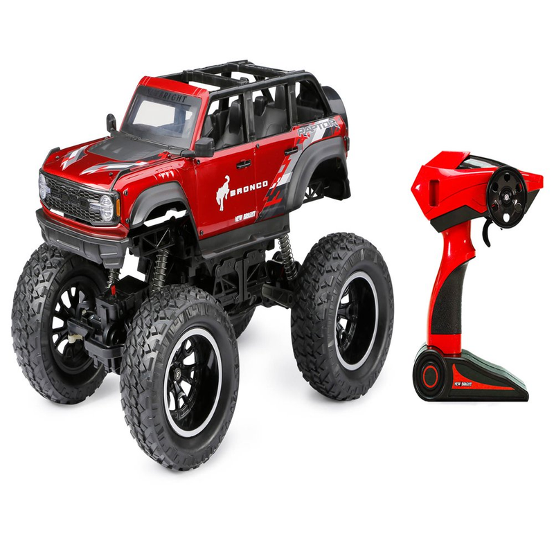 New Bright (1:10) Ford Bronco Battery Radio Control Heavy Metal 4x4 Truck 21084U