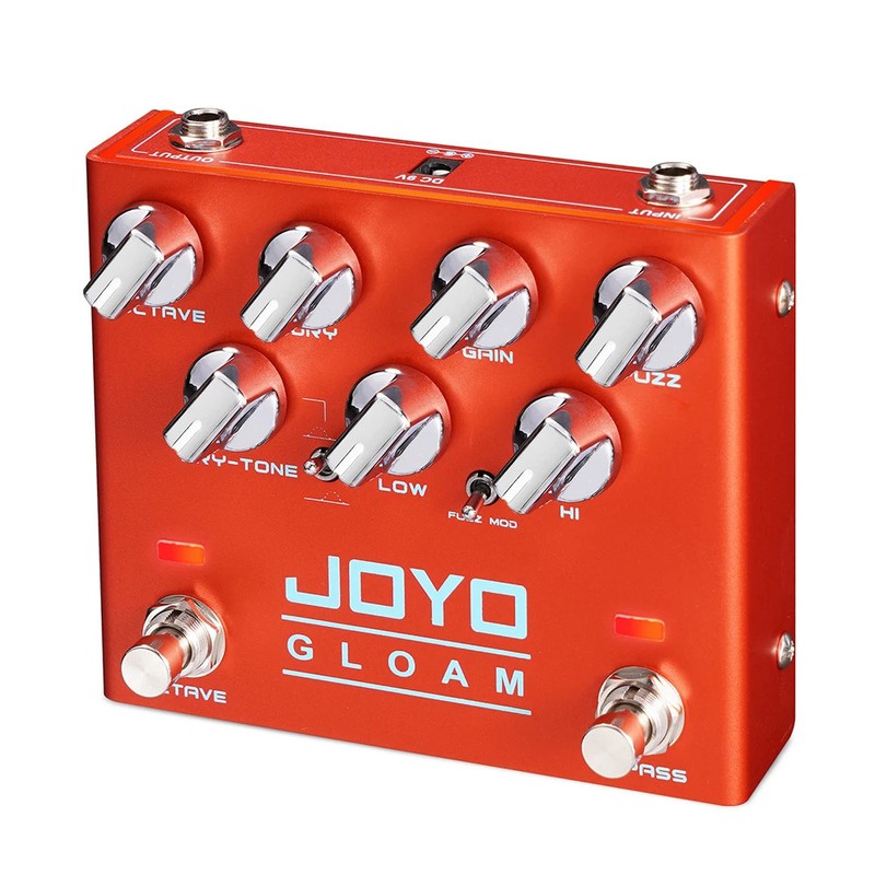 R-29 GLOAM Octave Fuzz Effect Pedal High Gain Bass Guitar Pedal with Independent