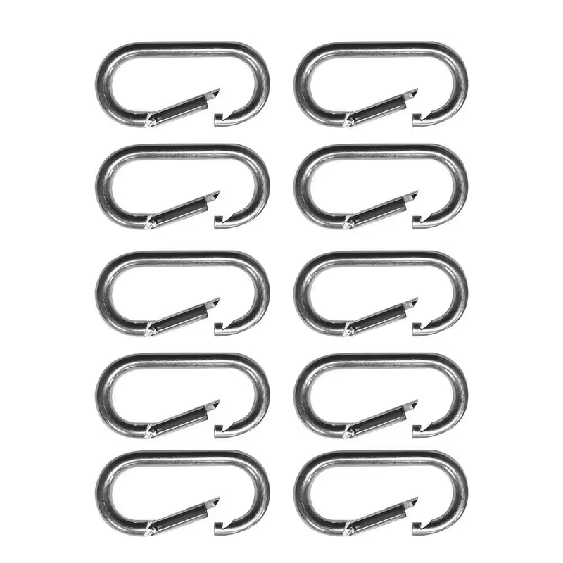 Carabiner Snap Hook E Track Cargo Tie Down Steel 400 lb WLL 1200 lb Break