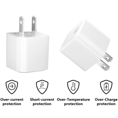 20W USB Type C Wall Charger Power Adapter Fast Block Charging Cube Brick Box NEW