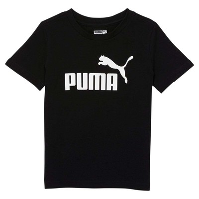 Puma Core Pack Graphic Crew Neck Short Sleeve TShirt Youth Boys Size 6 Casual T