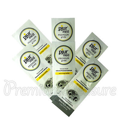 pjur med PREMIUM Glide Silicone based lubricant*Extra long lasting personal lube
