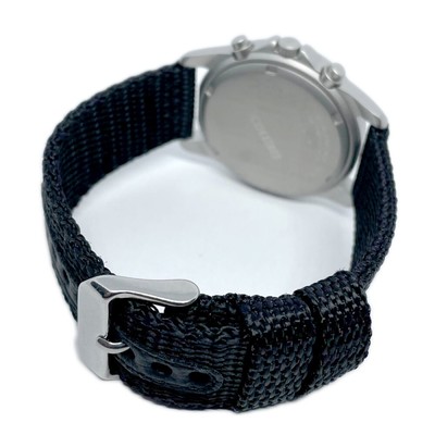 Pre-owned Seiko Chronograph Snd399p Black Dial Stailess Steel Quartz Men Watch Box